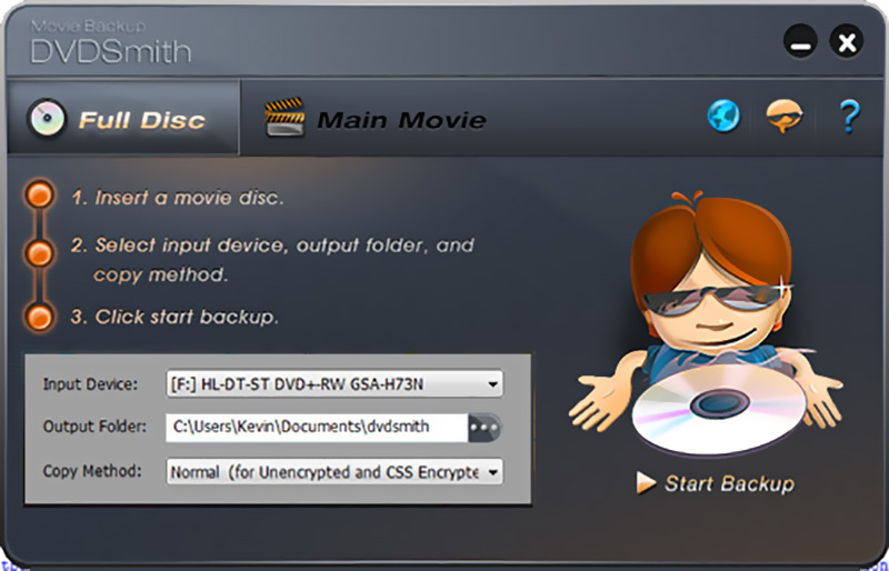 DVDSmith Movie Backup 