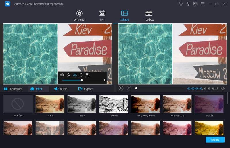 YouTube‑Videocollage bearbeiten
