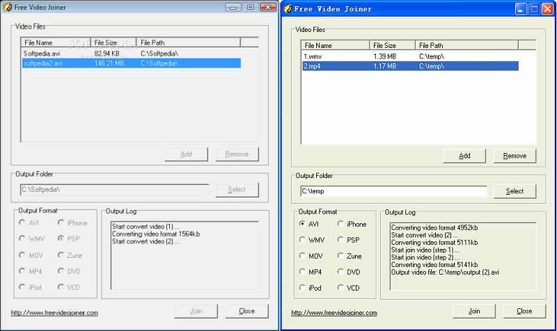 Kostenloser Video-Joiner