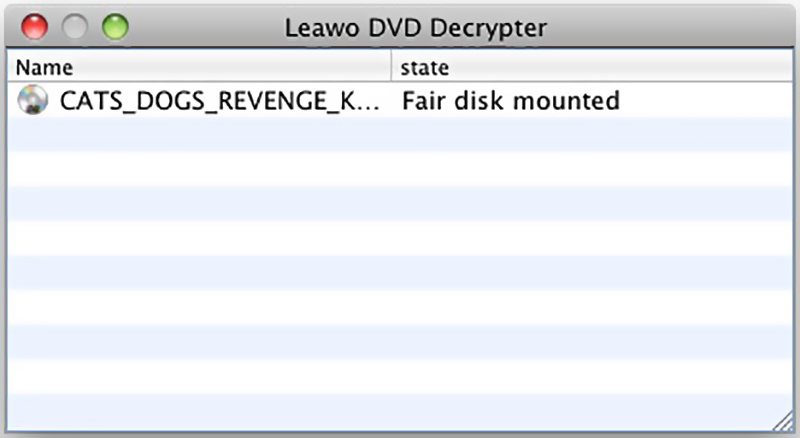Leawo DVD Decrypter für Mac