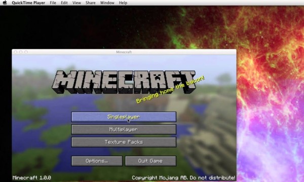 Mac Record Minecraft