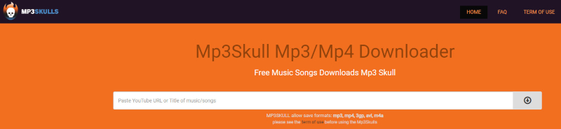 MP3Skull MP3 MP4 Downloader