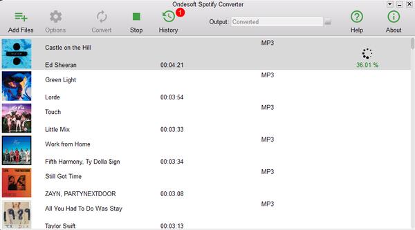Ondesoft Spotify Music Converter