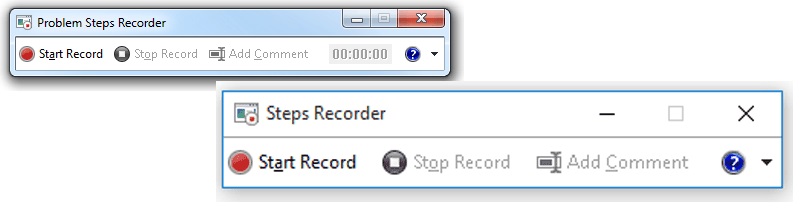 Aktivieren Sie den Windows Steps Recorder