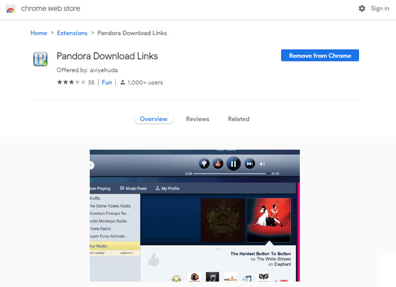 Pandora Download-Links