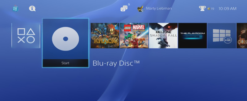 Spielen Sie Blu-ray auf PS4