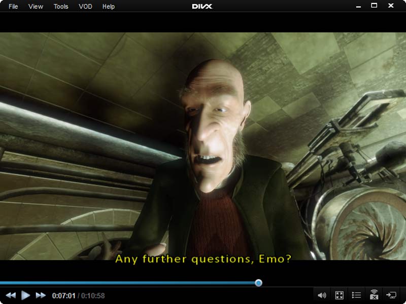 DivX auf zertifizierten Geräten wiedergeben