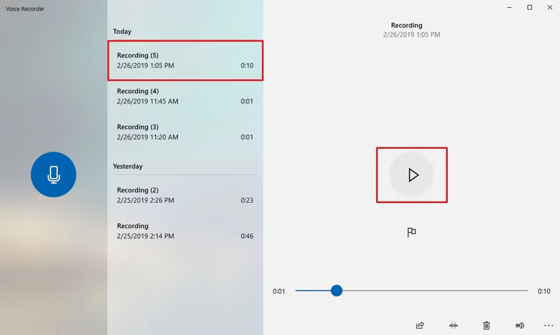 Audio auf Windows 10 abspielen