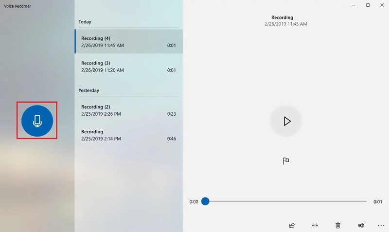 Audio auf Windows 10 aufnehmen