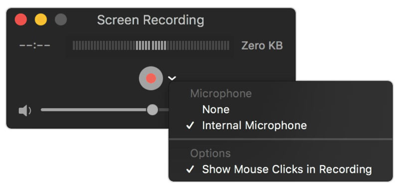 Bildschirm auf Mac mit Quicktime aufnehmen