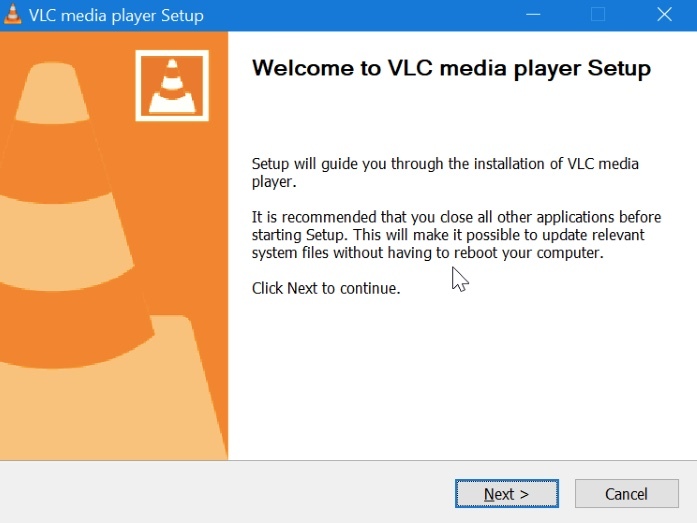 Installieren Sie den neuesten VLC Media Player neu