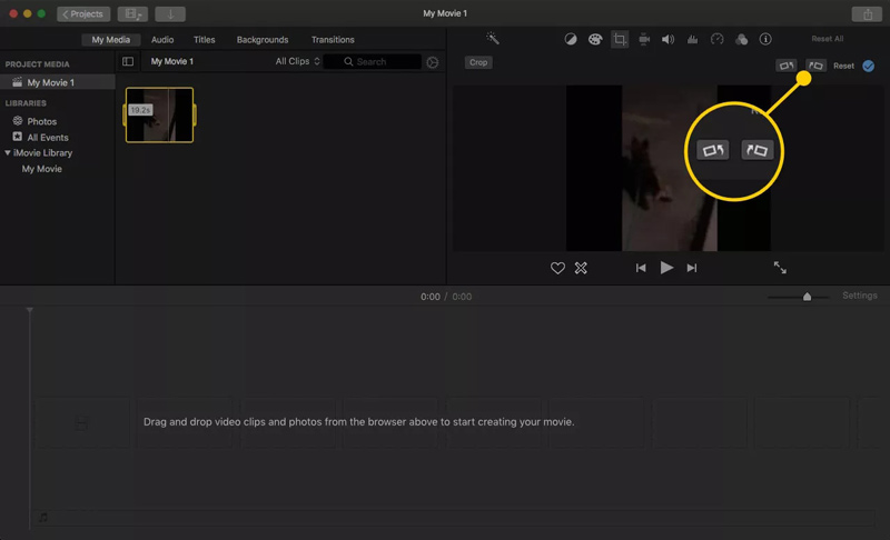 Videoclip in iMovie drehen