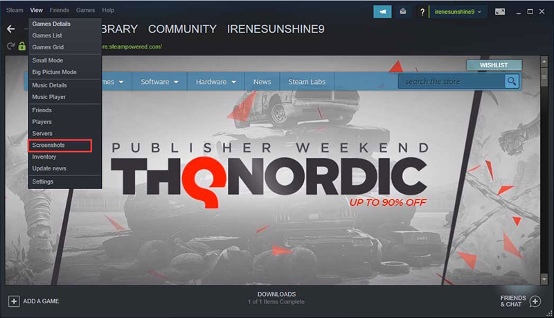 Steam Screenshot