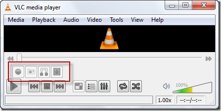VLC Audio Recorder