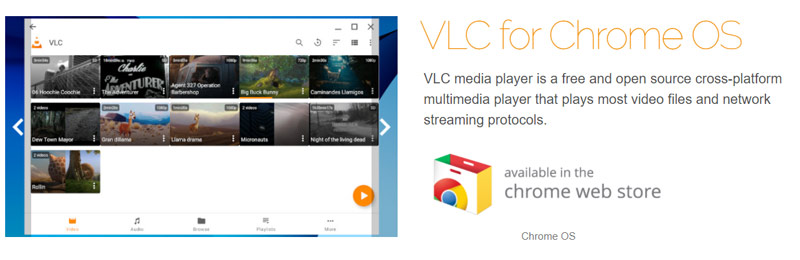 VLC für Chrome OS