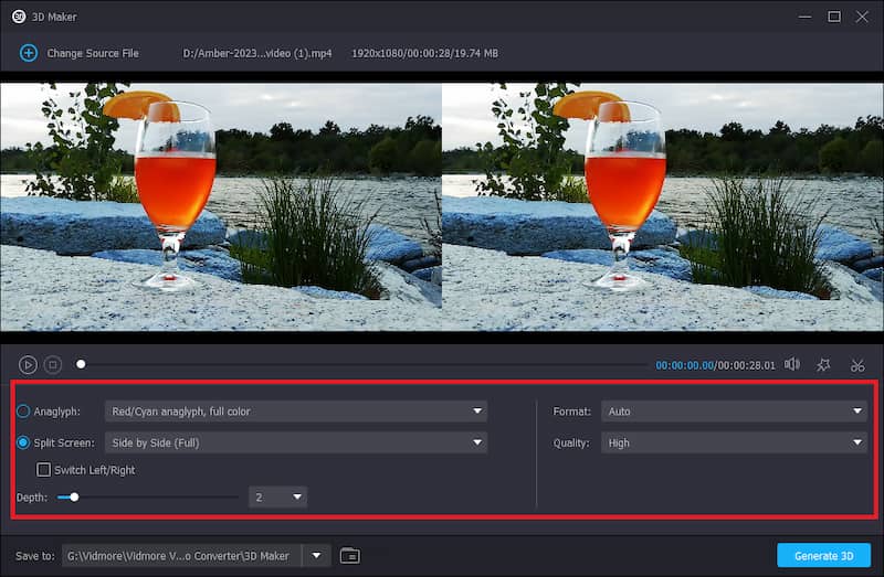 3D‑Effekte bearbeiten