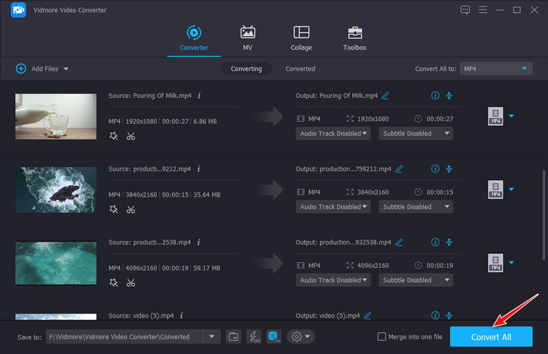 Mehrere Videodateien verkleinern