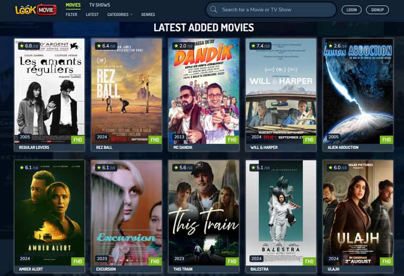 Lookmovie-Alternativen zu Fmovies